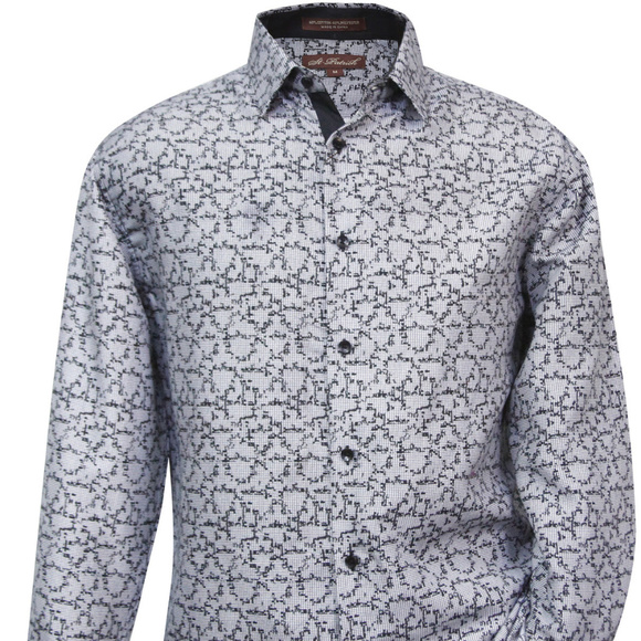 2X Mens Long Sleeve Microfiber Shirt 2XL XXL - Picture 3 of 5